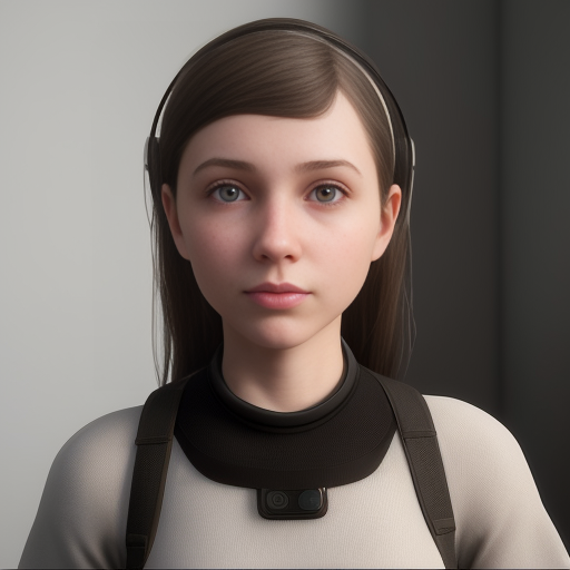 k_euler_a-realisticVisionV13_v generative AI girl by Stable diffusion